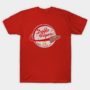 Delta Flyer Patch Distressed T-Shirt